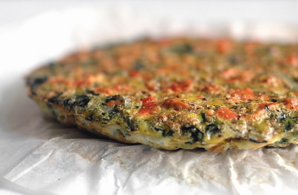 salmon frittata