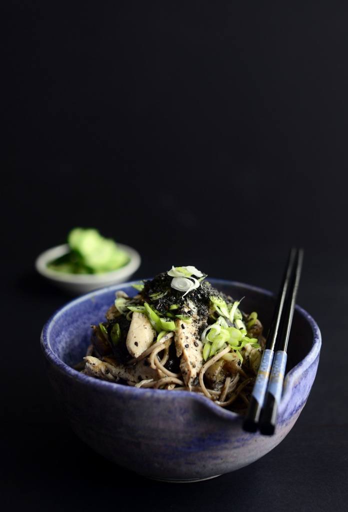 chicken soba salad gluten dairy free low gi protein