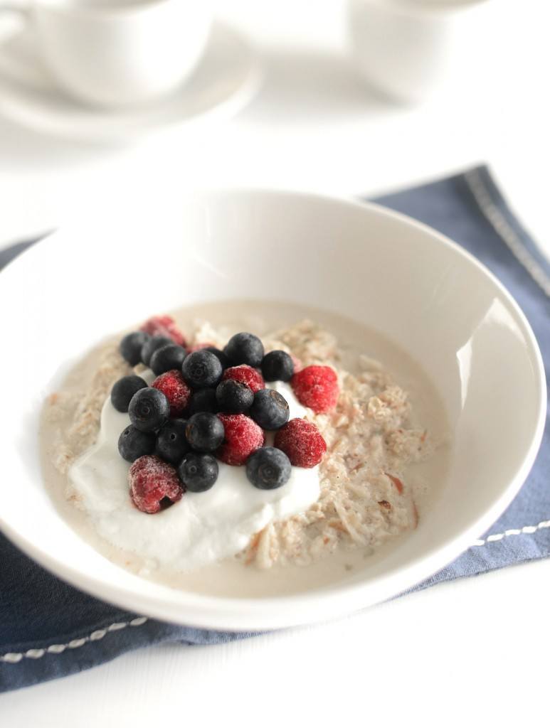 easy bircher muesli dairy free